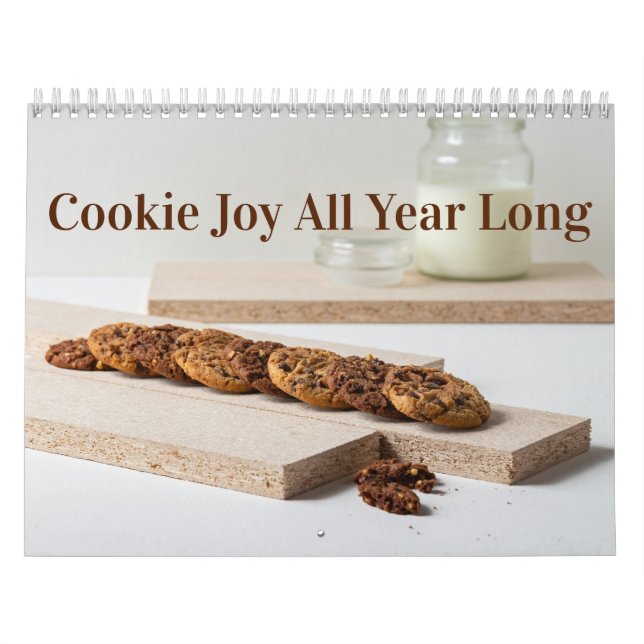 Calendário Alegria dos Biscoitos o Ano Todo – 12 Meses (Capa)