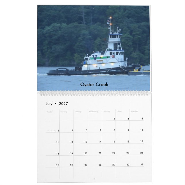 Calendário Aleta Bros. No Rio Hudson 2016 (Jul 2027)