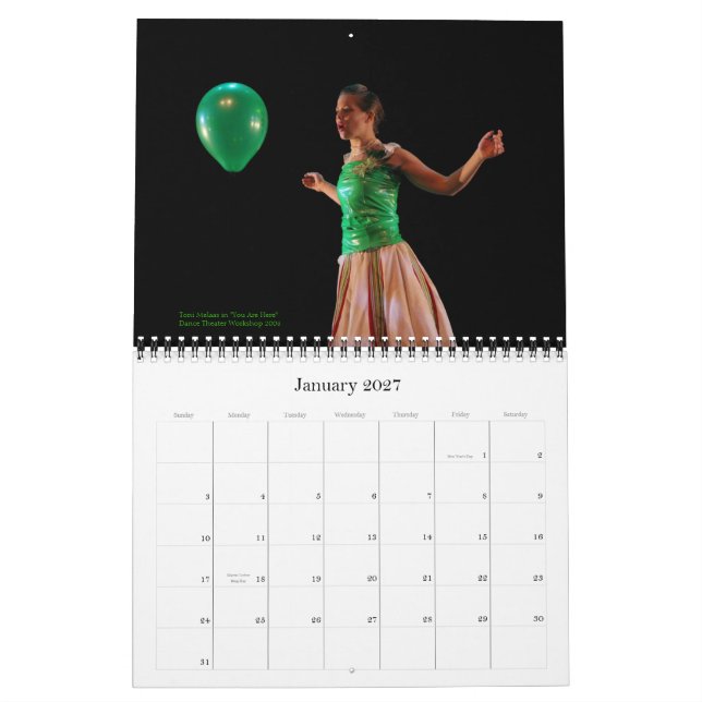 Calendário Alexandra Beller/calendário das danças 2008 (Jan 2027)