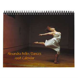 Calendário Alexandra Beller/calendário das danças 2008