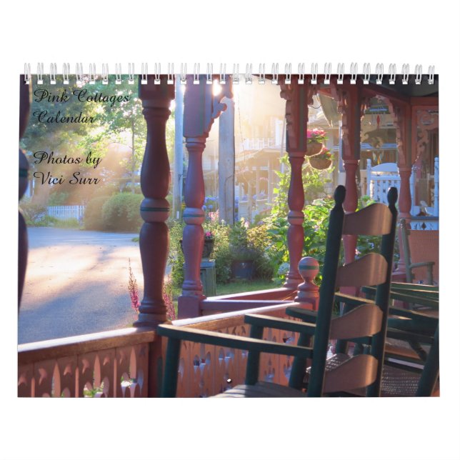 Calendário Algodão rosa do Vineyard de Martha (Capa)