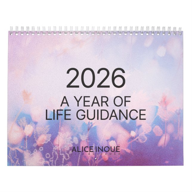 Calendário Alice Inoue Life Guidance 2026 Calendar (Capa)