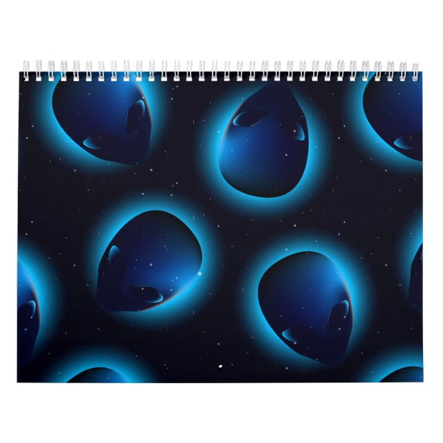 Calendário Alienígena no espaço (Capa)