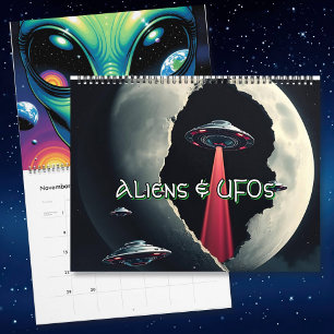 Calendário Alienígenas e OVNIs Ufologia