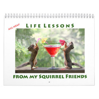 Calendário All Star Squirrel Calendar - New Life Lessons