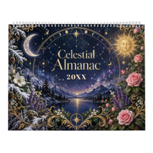 Calendário Almanaque Botânico Estrela Celestial