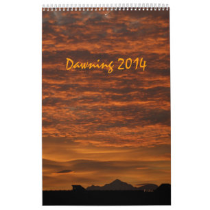 Calendário alvorecendo 2014