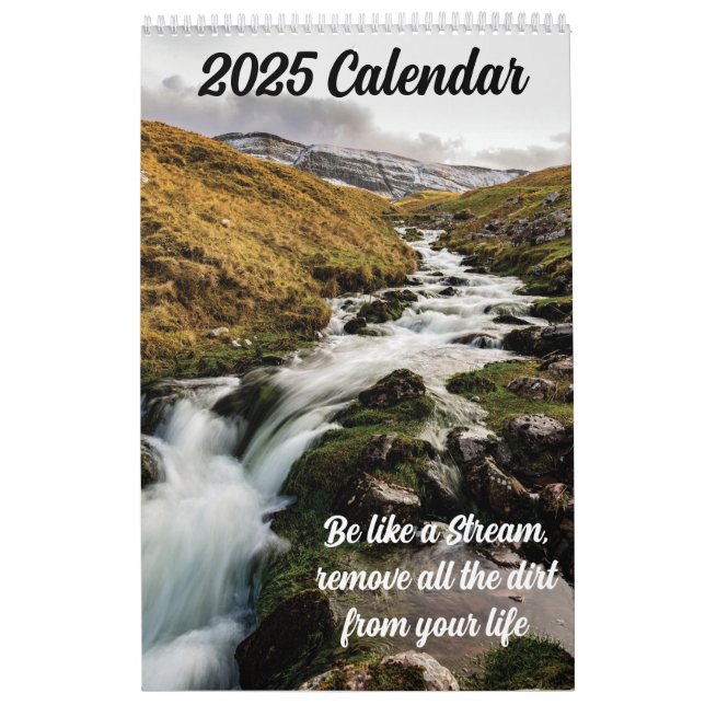 Calendário Amante do Stream 2025 (Capa)