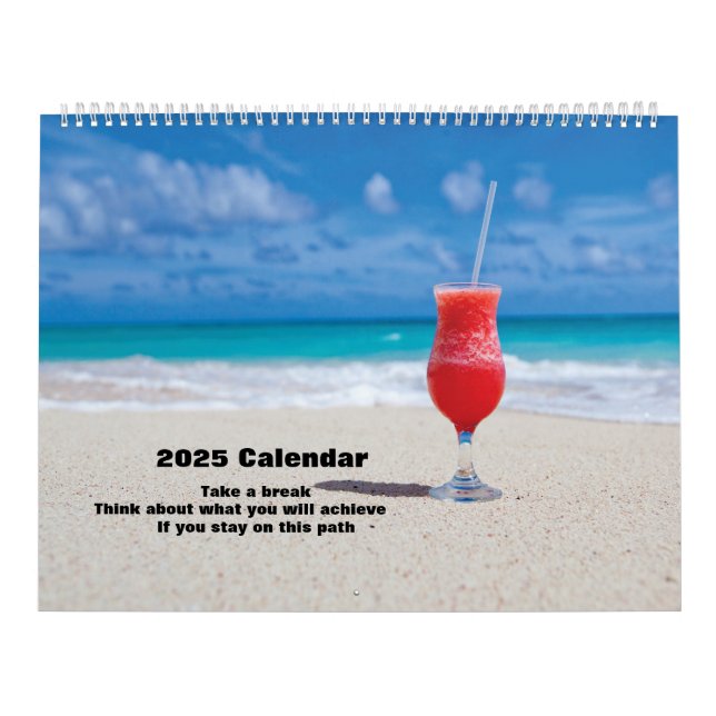 Calendário Amantes de praia em 2025 (Capa)