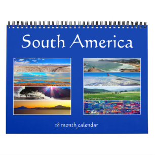 Calendário américa do sul 18 meses