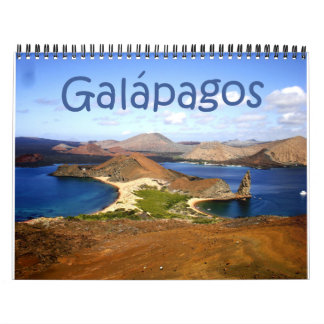 Calendário América - Equador - Galápagos -