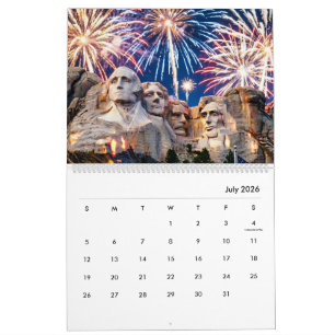Calendário American Heritage 2026 Liberdade & Libe
