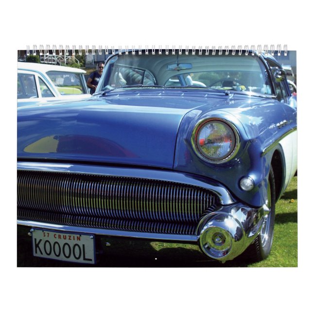 Calendário Americano de Carros Clássicos (Capa)
