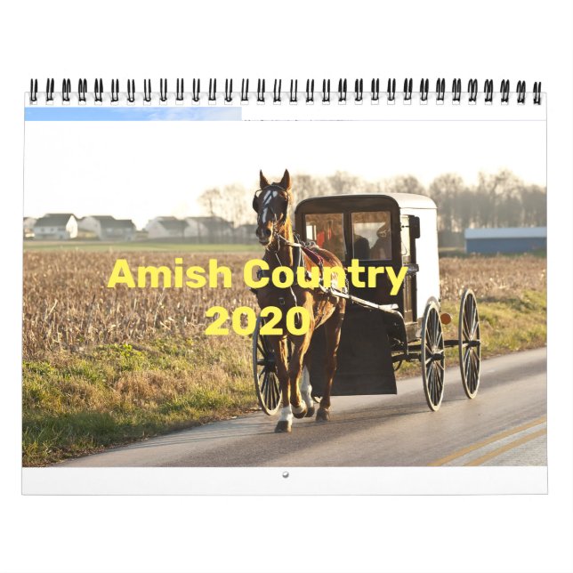 Calendário Amish 2027 (Capa)