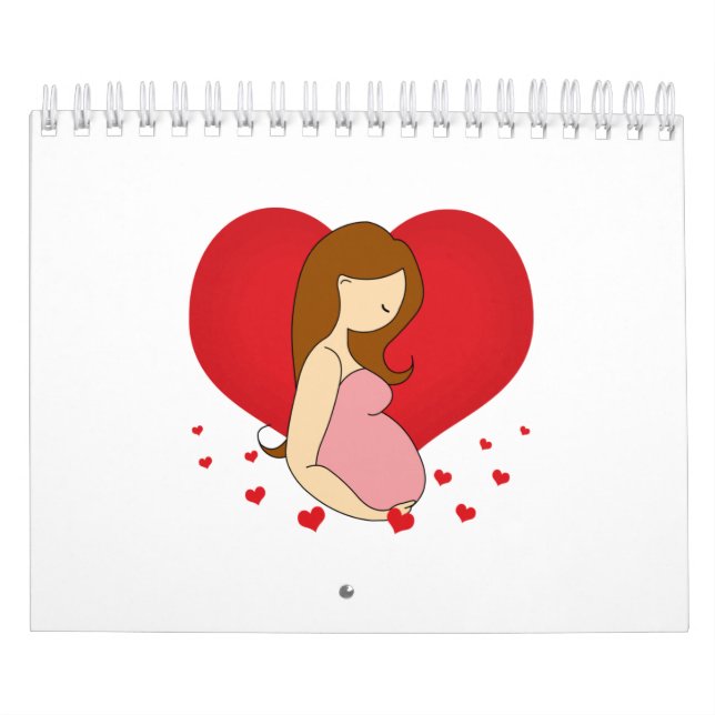 Calendário Amor à gravidez (Capa)