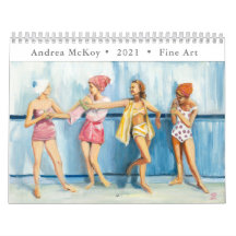 Andrea McKoy Fine Art 2021 Calendar - Edição I