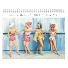 Calendário Andrea McKoy Fine Art 2021 Calendar - Edição I