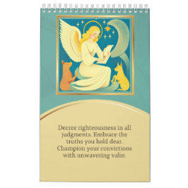 Calendário angel calendar