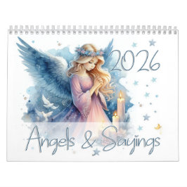 Calendário Angels & Sayings 2026