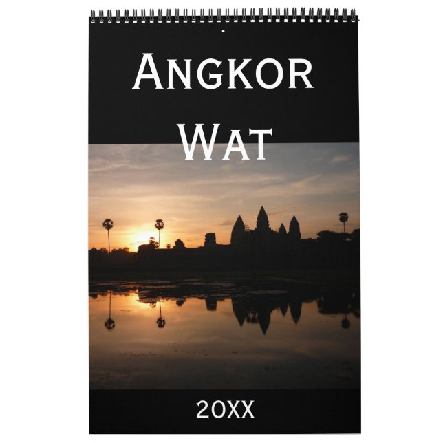 Calendário Angkor Wat Camboja (Capa)