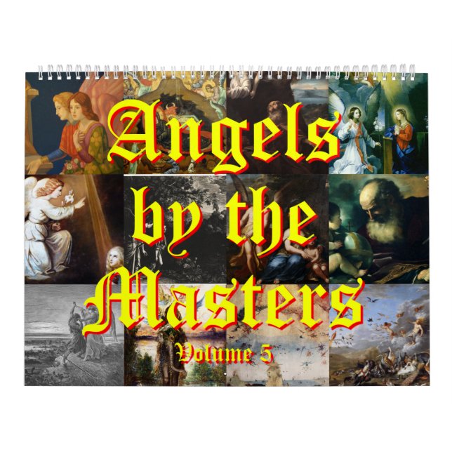 Calendário Ângulos pelo volume de Mestrados 5 (Capa)