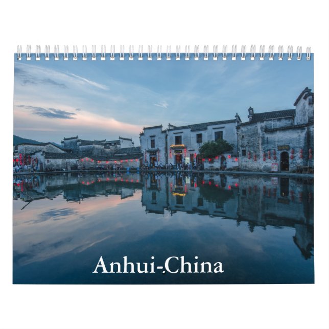 Calendário Anhui-China (Capa)
