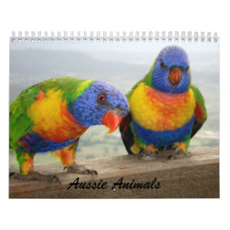 Calendário Animais australianos