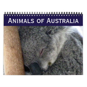 Calendário animais australianos 2027
