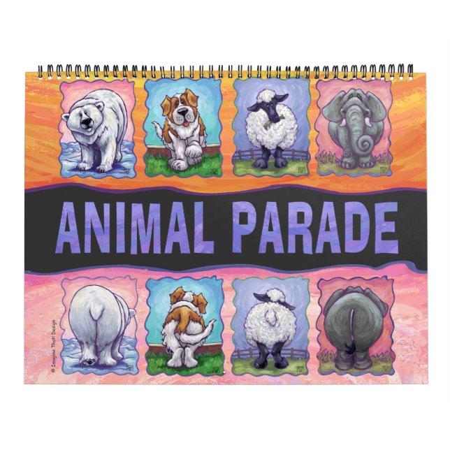 Calendário Animal Parade Calender (Capa)