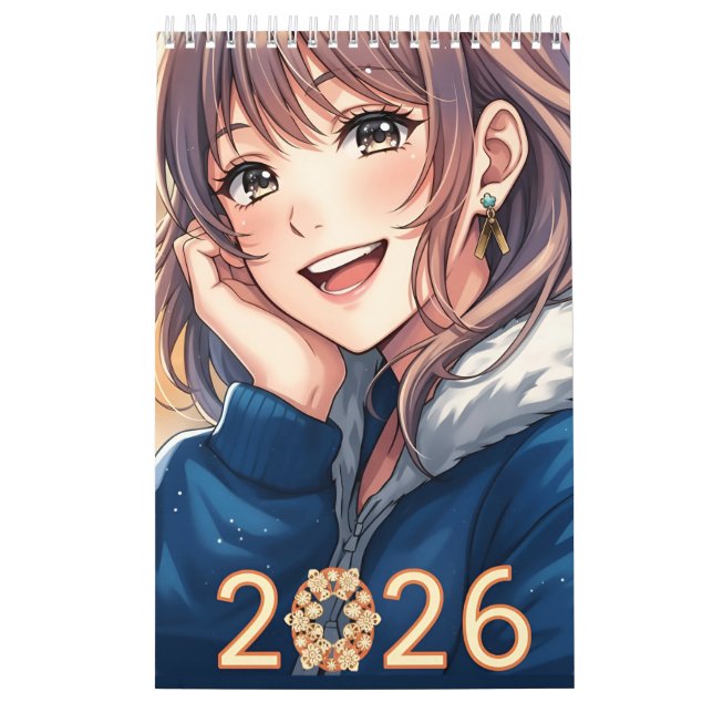 Calendário Anime Dreams 2026 - Calendar (Capa)