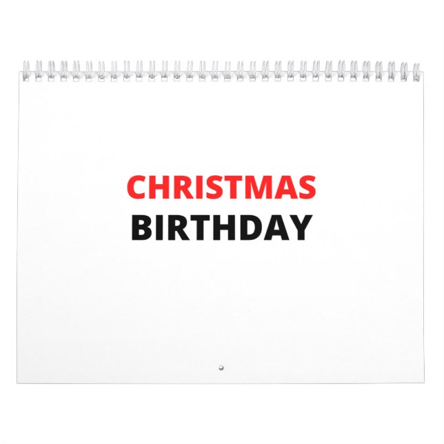 CALENDÁRIO ANIVERSÁRIO DE NATAL (Capa)