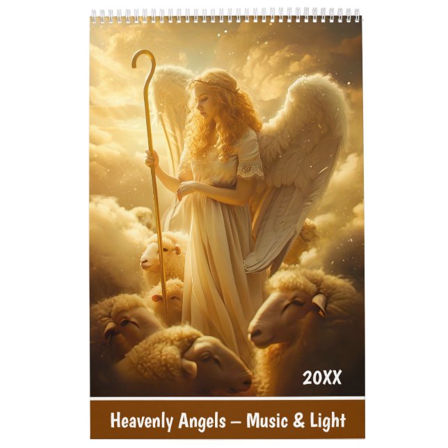 Calendário Anjos Celestiais – Música & Luz (Capa)