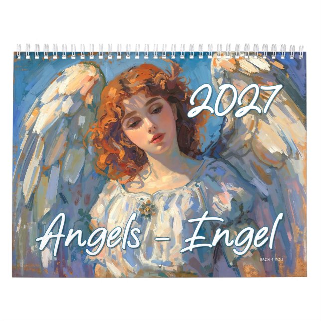 Calendário Anjos – Engel 2027 (Capa)
