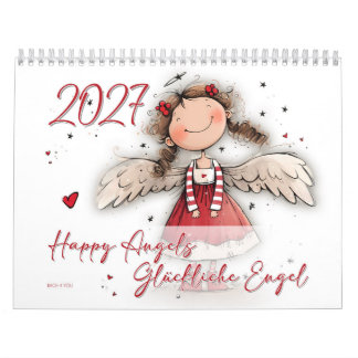 Calendário Anjos Felizes – Glückliche Engel 2027
