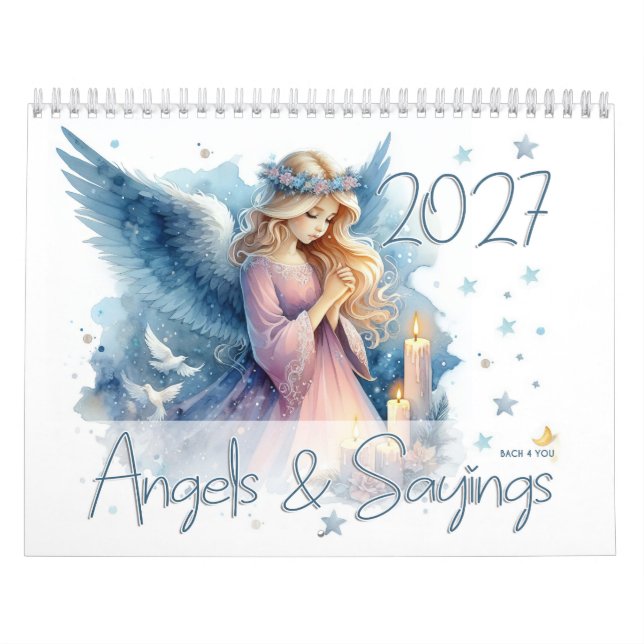 Calendário Anjos & Provérbios 2027 (Capa)