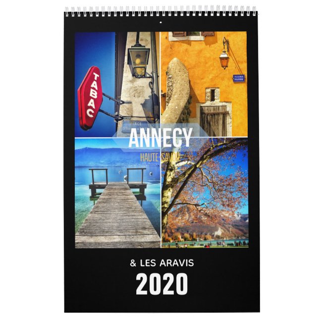 Calendário Annecy e Les Aravis, Haute-Savoie 2020 (Capa)