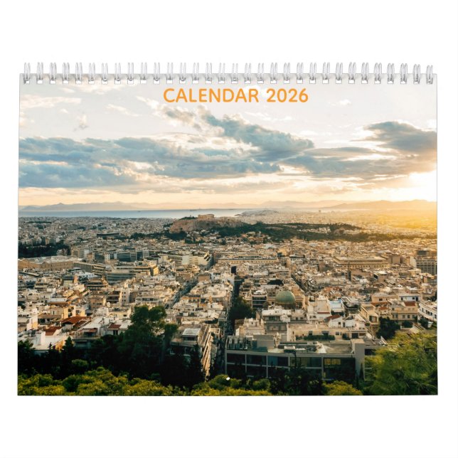 Calendário Annual Beautiful 2026 Calendar (Capa)