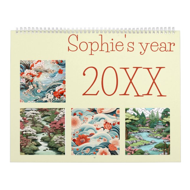 Calendário Ano Novo do Povo Japonês (Capa)