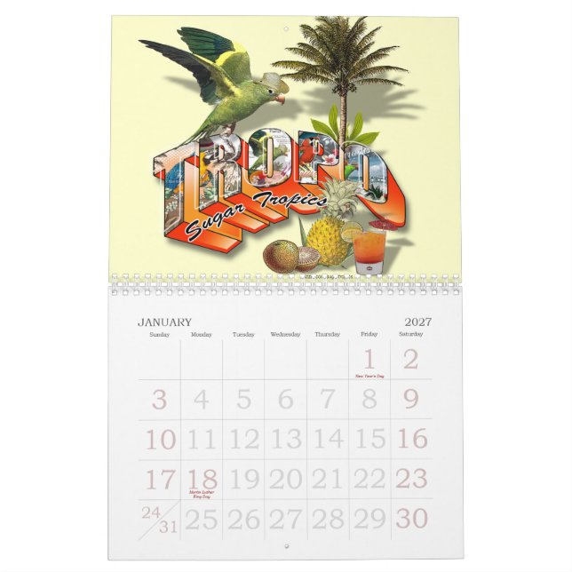 Calendário ano tropo (Jan 2027)