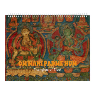 Calendário Antique Tibetan Thangkas