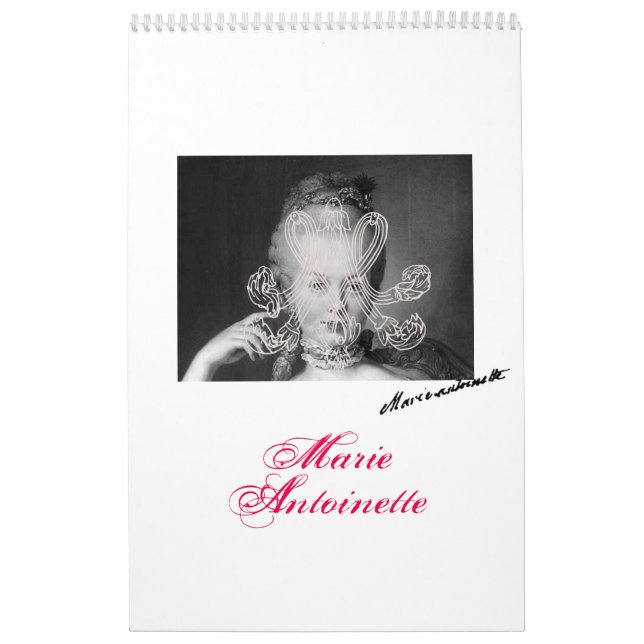 Calendário antoinette - Marie Antoinette (Capa)