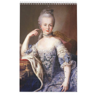 Calendário antoinette - Marie Antoinette