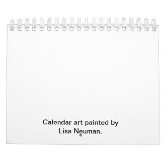 Calendário Anual com Designs Sazonais