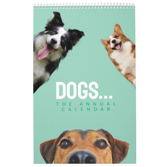 Calendário Anual De Cães Adoráveis (Capa)