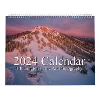 Calendário Anual de Fotografia de 2024