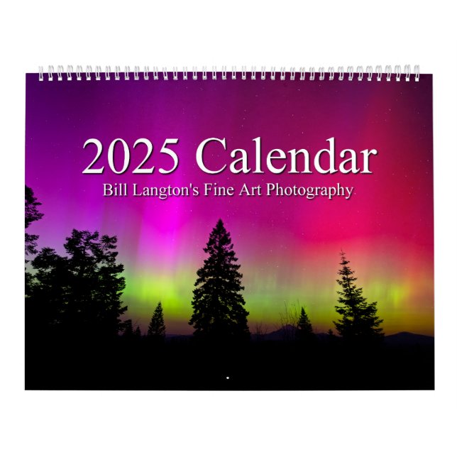 Calendário Anual de Fotografia de 2025 (Capa)