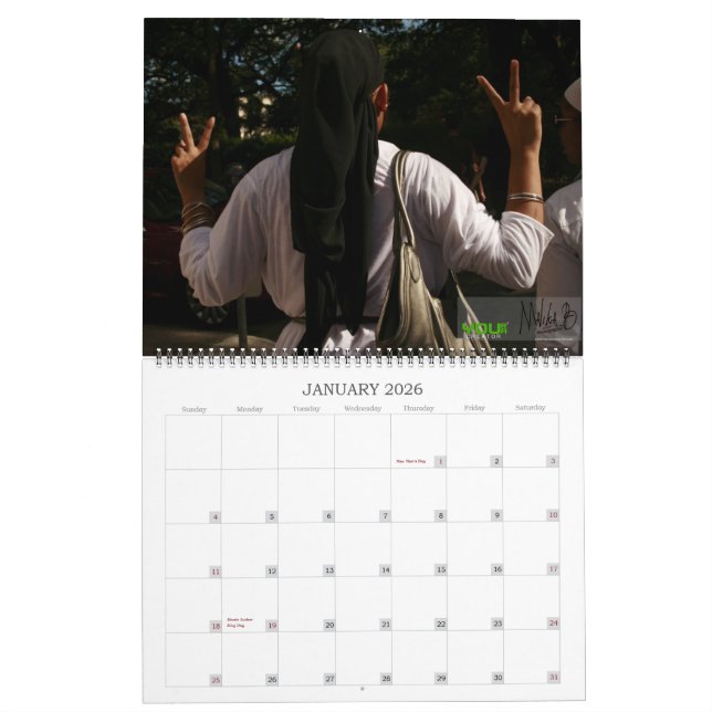 Calendário anual do YRAC por MalikaB [Anos novos 2 (Jan 2026)