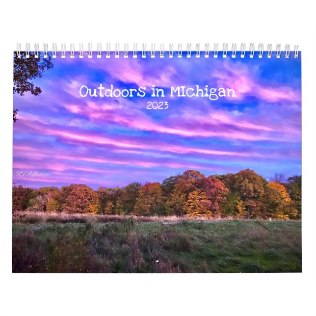 Calendário Ao ar livre em Michigan (Capa)