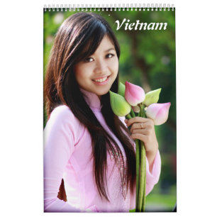 Calendário Ao Dai Vietnam