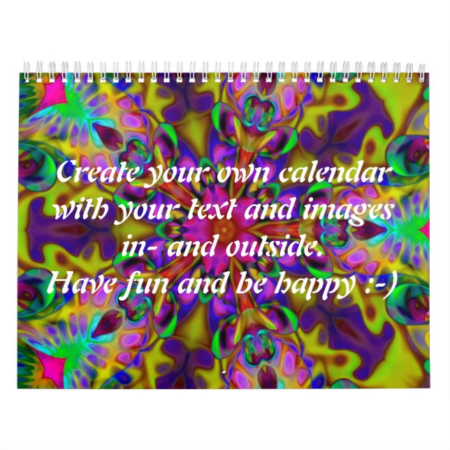 Calendário Apófise Caleidoscópio II + texto e imagens (Capa)